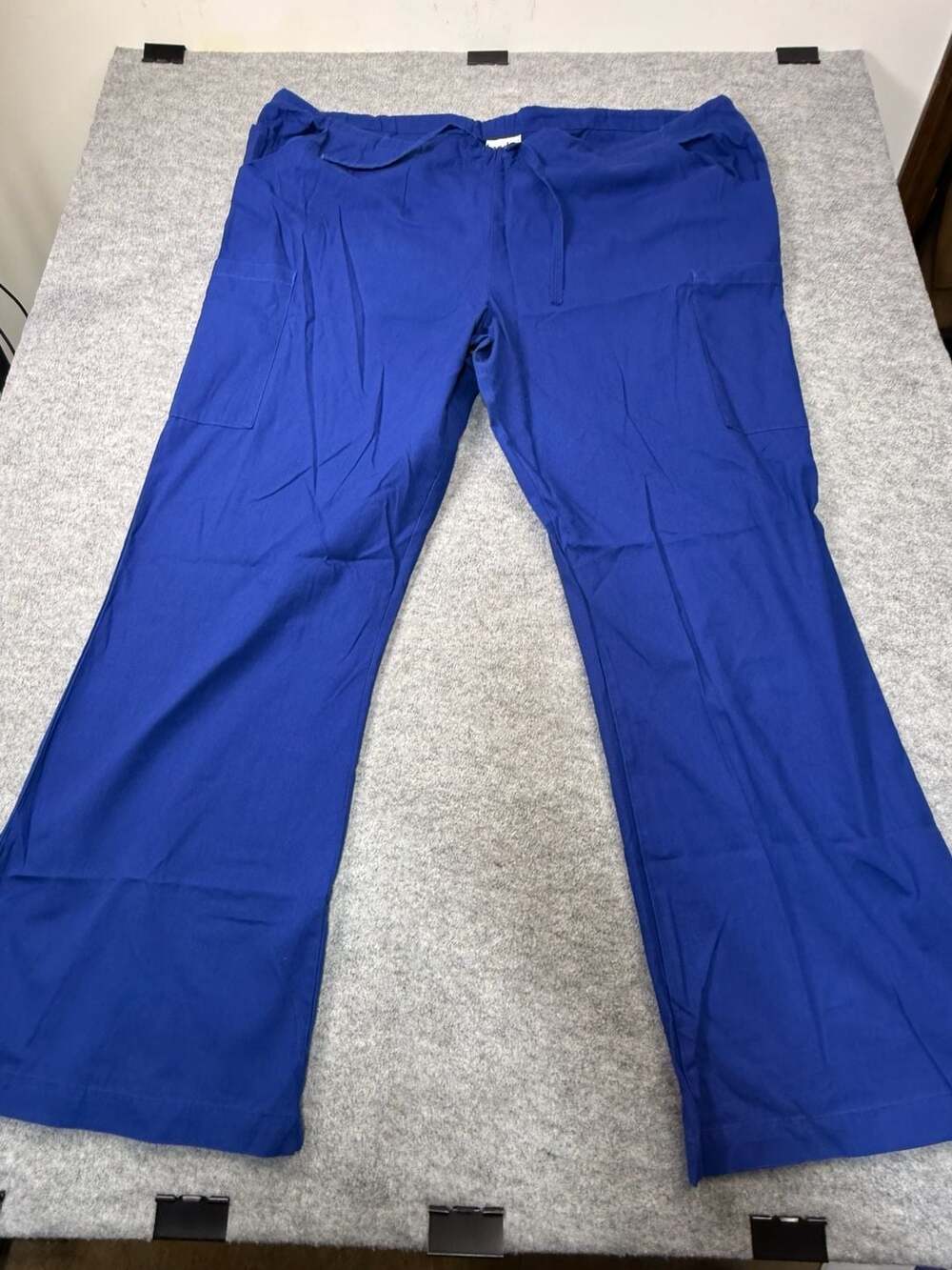 Landau 8355 Extra Large Royal Blue Drawstring Scrub Pants